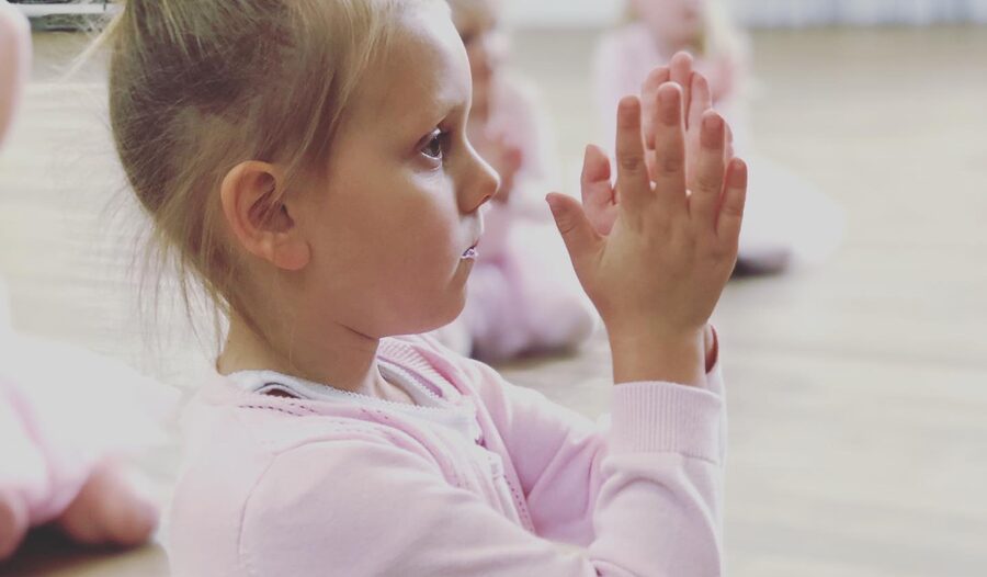 A young ballet pupil at Elevate